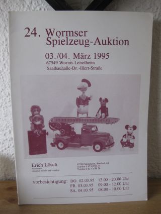 Nr.  24 Wormser Spielzeug Auktionskatalog Lösch Monsheim März 1995 Bild