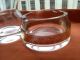 Ein Großes Schweres Glas/ Bierglas/ Vase,  Aschenbecher Blattgold Bohemia? Kristall Bild 3