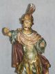 Sehr Großer Heiliger Florian Um 1800 - 117 Cm Mit Sockel Skulpturen & Kruzifixe Bild 1