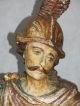 Sehr Großer Heiliger Florian Um 1800 - 117 Cm Mit Sockel Skulpturen & Kruzifixe Bild 3