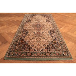 Gewebter Orient Teppich Kum Herati Nain Design Tappeto Tapis Rug Carpet 160x80cm Bild