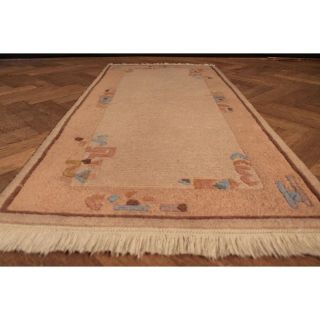 Schöner Handgeknüpfter Orient Teppich Nepal Gabbeh Carpet Tapis Tapijt 145x70cm Bild
