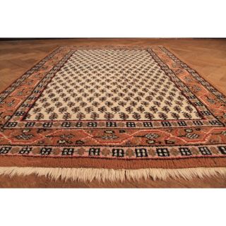 Schöner Handgeknüpfter Orient Teppich Blumen Mir Old Carpet Sa Rug 180x120cm Bild