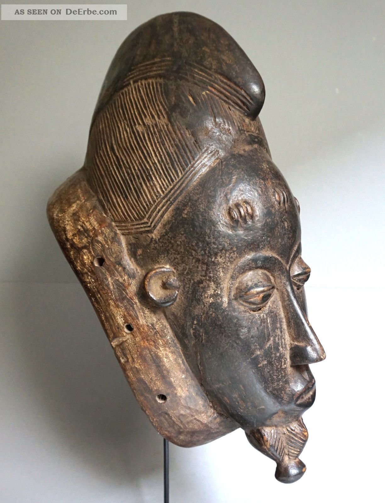 A Huge Baule Mask,  Ivorycoast - Baule Maske,  Elfenbeinküste Entstehungszeit nach 1945 Bild