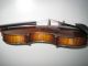 David Hopf Old Violine (geige) Sehr Alt 1782 Brandmarke Zettel Musikinstrumente Bild 3