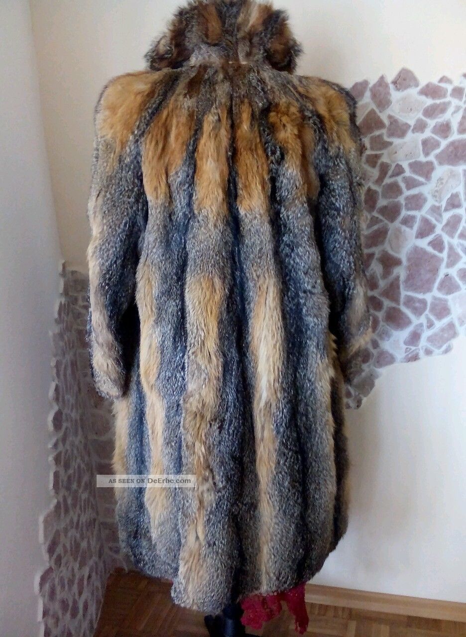Luxus Pelzmantel Mantel Pelz Fox Fuchs Gr.  40 42 44 Kleidung Bild