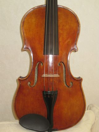 3 Tage ältere Violine.  Michael Reindl Mittenwald 1935 Bild