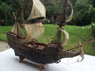 Altes Segelschiffsmodell 