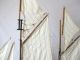 Schiffsmodell Segler 2 - Master Antik - Stil 80cm Holz Und Canvas Segelschiff Maritime Dekoration Bild 4