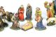 Alter Satz Krippenfiguren Mit Kamel Und Treiber Stuck Gips Sign.  H.  W.  D. Krippen & Krippenfiguren Bild 1
