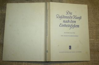 Fachbuch Damenschneider,  Schneider,  Röcke,  Blusen,  Schnittmuster,  Ddr 1953 Bild