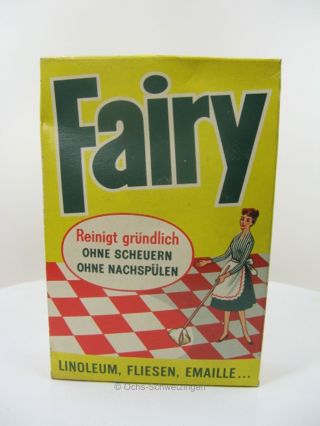Fairy - Reinigungskonzentrat - Keine Repro - Alt - Vintage - Retro Bild