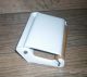 Antiker Wc - Rollenhalter Art Deco Gusseisen Email / Toilettenpapierhalter Original, vor 1960 gefertigt Bild 7