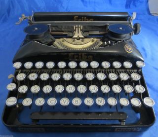 Seltene Schreibmaschine Erika Modell S Naumann Dresden Typewriter Um 1930 Bild