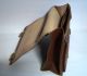 Alte Braune Aktentasche Ledertasche Schulranzen Schultasche Tasche Büro Leder Accessoires Bild 3