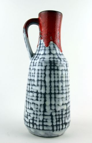 Jasba Keramik Vase 121525,  Vintage,  Rarität,  Tolles Dekor,  Sammler Bild