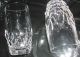9 Kleine Bleikristall Gläser,  Klassischer Schliff Kristall Bild 1