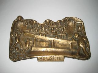 Massive Messing Schale Ideal FÜr Kegler - Visitenkartenschale - Bronze Kegeln Bild