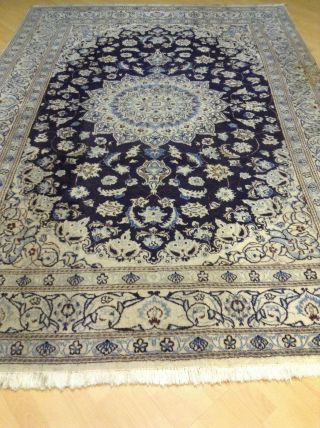 Handgeknüpfter Nain Orientteppich Teppich Tapeto Ca,  295 X 208 Cm Aus Iran Bild