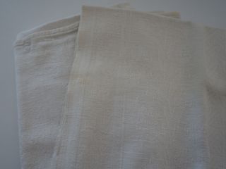 6 Handtücher,  Vintage,  40er / 50er Jahre,  Pflanzen Muster,  100 X 45 Cm Baumwolle Bild