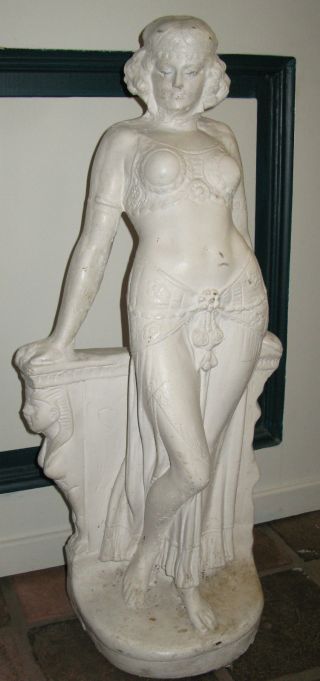 Große Jugendstil - Skulptur,  Frauenstatue,  Um 1910 Bild