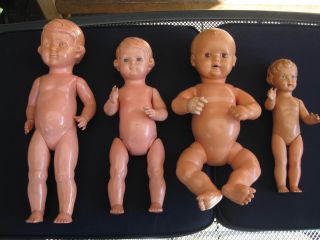 4 Schildkröt Puppen Zur Ersatzteilgewinnung Oder Zur Reparatur Bild