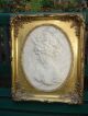 Marmorrelief: Jugendstil - Louis - Bottee: Mit Eingesetzte - Bronzemedaidalle: 1889: 1900-1949 Bild 8