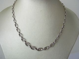 Zeittypisches Art Deco Collier Silber 835 Ln Marke Bild