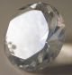 Kristall Riesen - Diamant Briefbeschwerer Paperweight Klar 3 Cm Hoch Ø 5 Cm Dekorglas Bild 5