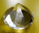 Kristall Riesen - Diamant Briefbeschwerer Paperweight Klar 3 Cm Hoch Ø 5 Cm Dekorglas Bild 8