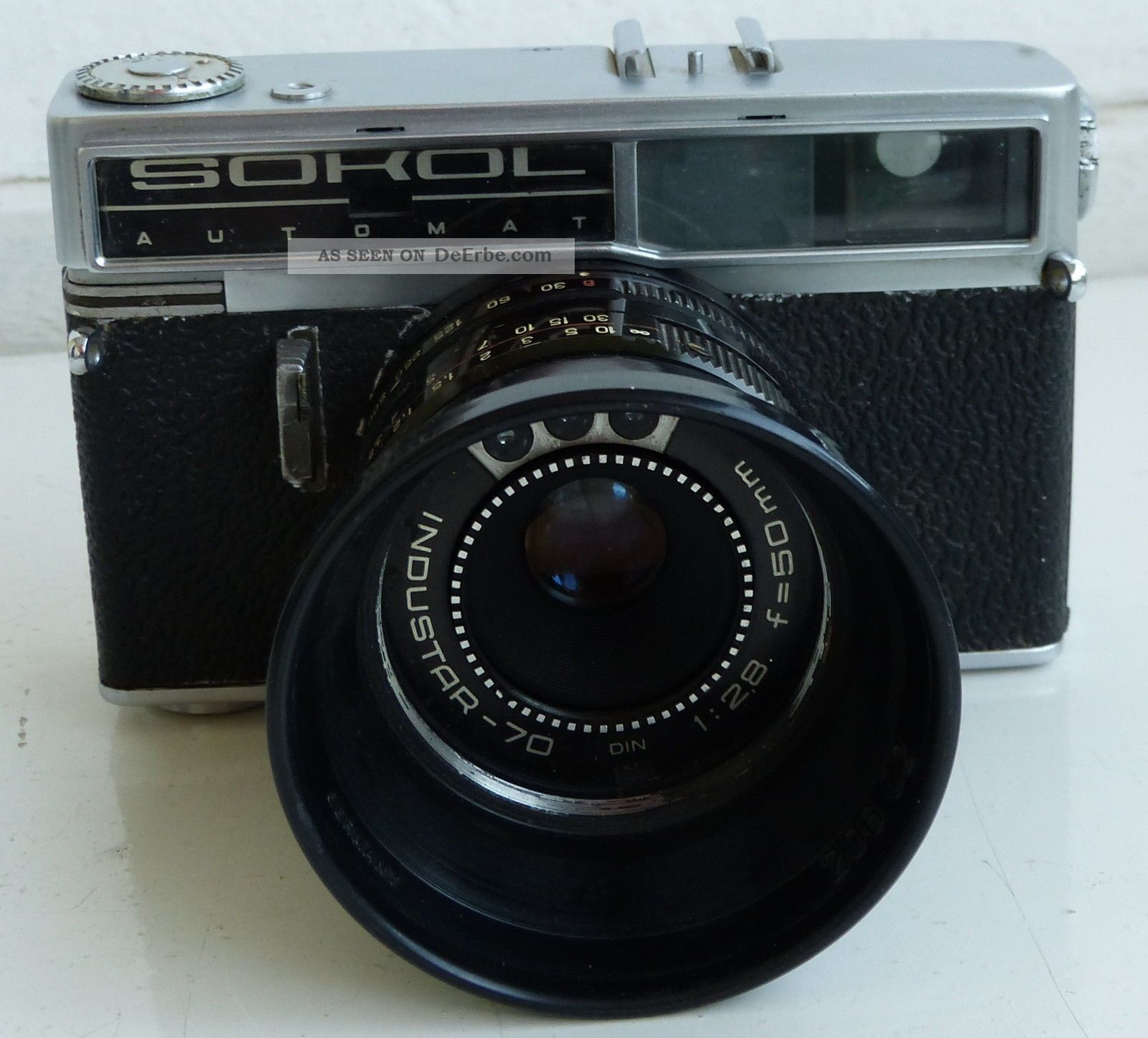 ,  Alte Kamera Udssr Omo Sokol Automat, Photographica Bild