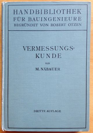 Vermessungskunde - Martin Näbauer - 1949 Bild