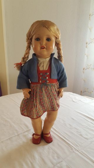 Armand Marseille Puppe 2966,  52cm,  Schlafaugen,  Stimme Bild