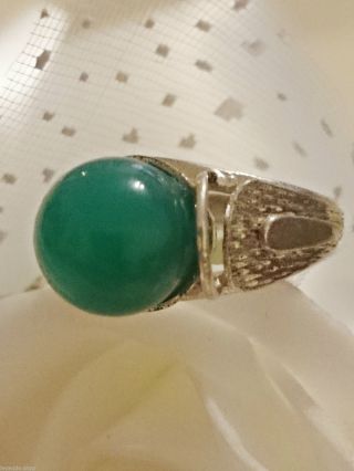 Alter Ring Silberring Mit Steinbesatz Gr.  49 Art Deco Ring 4,  4 G (533) Bild