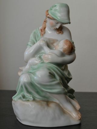 Herend Big Porcelain Figurine,  Rosenthal Nymphenburg Bild