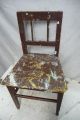 1240.  Alter Biedermeier Stuhl Old Wooden Chair Stühle Bild 2