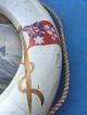 Antiker Maritimer Rahmen Rettungsring Sydney 1914 Deutsches Reichsflagge Selten Nautika & Maritimes Bild 3