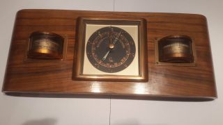 Antike Wetterstadion Lufft Barometer Thermometer Hygrometer Bild