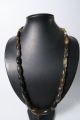 Strang Achatperlen Grey Agate Stone Beads African Trade F Afrozip Afrika Bild 5