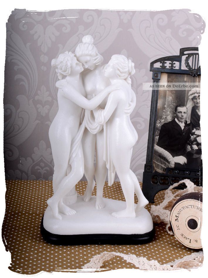 Skulptur Antike Drei Grazien Canova Musen Frauenfigur Antike Bild