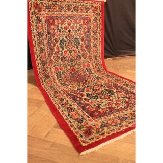 Königlich Feiner Handgeknüpft Orient Perser Nain Kum Teppich Laver Tapi 150x70cm Bild