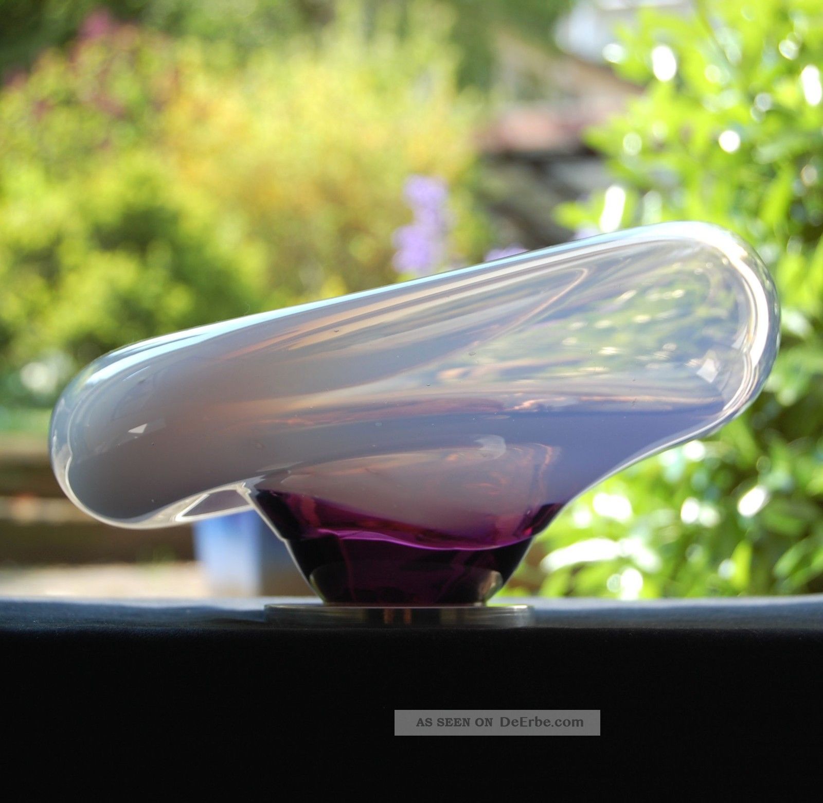 Ulrike Und Thomas Oelzner,  Ehemals Ddr Glasskulptur Auf Metallsockel Signiert Sammlerglas Bild