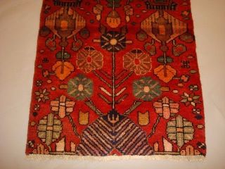 Handgeknüpfter Alter Orient Teppich Läufer Persischer Malayer Wolle 265x65cm Bild