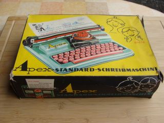 Tipp&co Blechspielzeug - Schreibmaschine Apex 1955 - Top In Ovp Bild