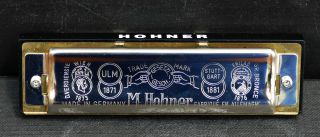 Hohner Mundharmonika Big River Harp In C Mit Ovp Und Kurzanleitung Bild