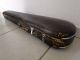 Uralte Geige Violine,  Kasten & Bogen Art Deco Brocante Shabby Frankreich Musikinstrumente Bild 5