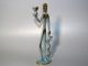 Hippokrates Von Kos Mit Äskulapstab Messing - Figur Skulptur Aeskulap - Stab Arzt 1950-1999 Bild 1