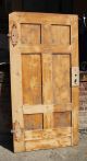 Wunderschöne Alte Haustüre Kassettentür Tür Holztür 103,  5 X 206 Cm Eingangstüre Original, vor 1960 gefertigt Bild 2
