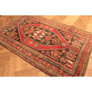 Alt Handgeknüpft Orient Teppich Malaya Ziegler Old Rug Carpet Tappeto 192x125cm Bild