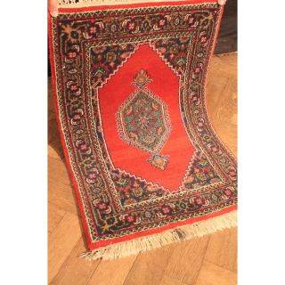 Fein Handgeknüpfter Perser Blumen Palast Teppich Herati Carpet Tappeto Rug Tapis Bild